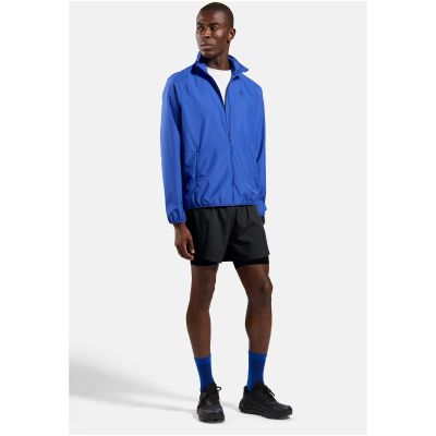 Kurtka przeciwwiatrowa męska Odlo ESSENTIAL LIGHT Jacket niebieska