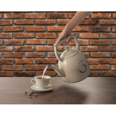 12. Czajnik elektryczny Gorenje K17CLIN Classico 1,7l (beżowy)