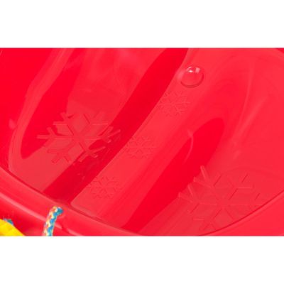 10. SANKI PLASTIKOWE MINI BOBEK CZERWONE