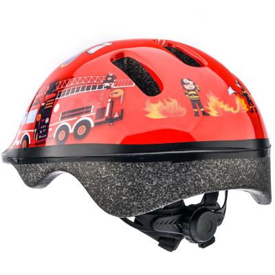 15. Kask rowerowy Meteor KS06 Firetracker rozm. XS 44-48 cm Jr 24836