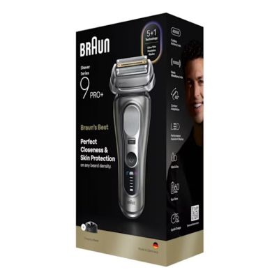 2. Braun Series 9 Pro+ 9615S Golarka foliowa Przycinarka Czarny, Szary
