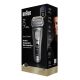 2. Braun Series 9 Pro+ 9615S Golarka foliowa Przycinarka Czarny, Szary