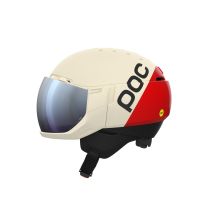 Kask narciarski POC Levator MIPS biało/czerwony