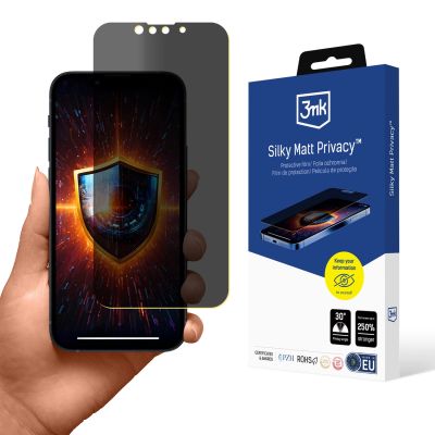 10. Folia prywatyzująca 3mk Silky Matt Privacy na Apple iPhone 13 Mini