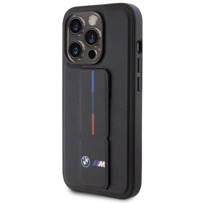 2. Etui BMW Grip Hot Stamp na iPhone 15 Pro - czarne