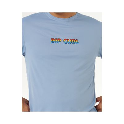 5. Lycra męska RIP CURL Icons Of Surflite Upf S/S niebieska