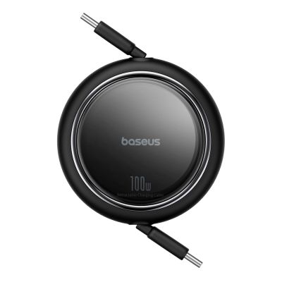 3. Kabel wysuwany Baseus Free2Draw Mini USB-C - USB-C 100W 1m - czarny