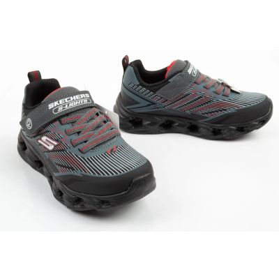7. Skechers buty sportowe dziecięce Veltrox 2.0 LED dla chłopca na rzep