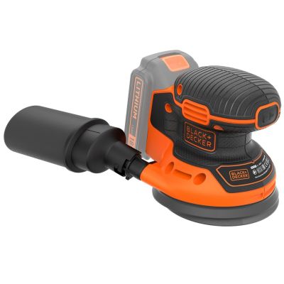 3. Szlifierka Black & Decker BDCROS18N-XJ przenośna szlifierka orbitalna 12000 RPM Czarny, Pomarańczowy