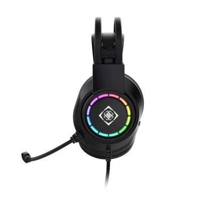 4. Deltaco Gaming GAM-168 słuchawki/zestaw słuchawkowy Przewodowa Opaska na głowę USB Typu-A Czarny