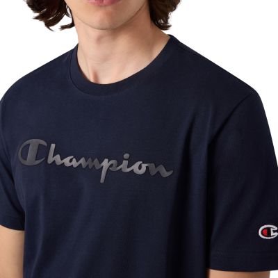 4. Koszulka męska Champion SS Tee granatowa 222992 BS501