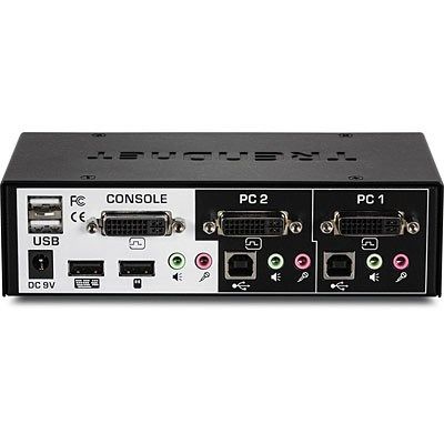 3. TRENDnet KVM  2-port DVI Switch Kit