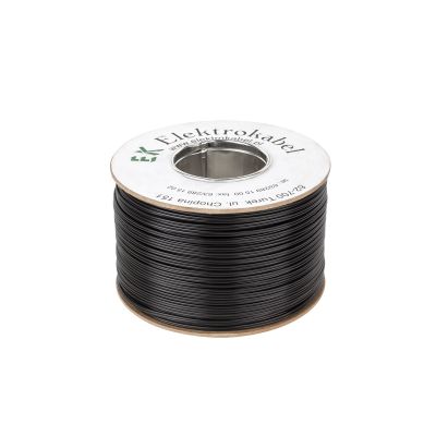 Kabel głośnikowy SMYp 2 x 0,75mm czarny 100m