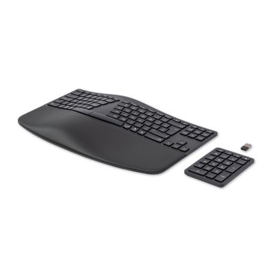 2. Klawiatura HP 960 Ergonomic Wireless Keyboard bezprzewodowa czarna 37E755AA