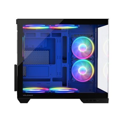 31. MODECOM OBUDOWA VOLCANO PANORAMA APEX ARGB 7F MIDI BLACK