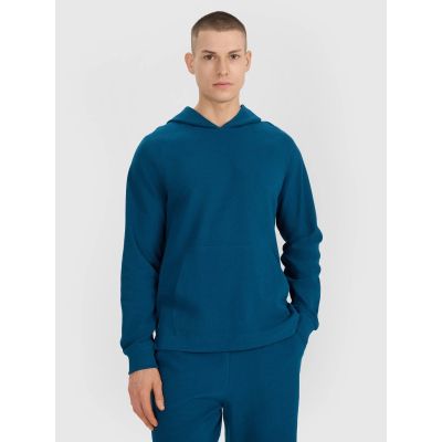 Bluza dresowa nierozpinana z kapturem męska 4F 4FWSS25TSWSM1558-46S