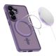 4. Etui Tech-Protect Magmat MagSafe na Samsung Galaxy S26 - fioletowe matowe