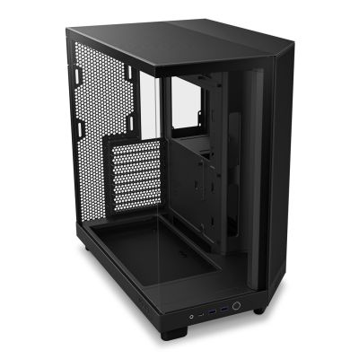 5. NZXT OBUDOWA KOMPUTEROWA NZXT OBUDOWA H6 FLOW MIDI TOWER Z OKNEM CZARNA