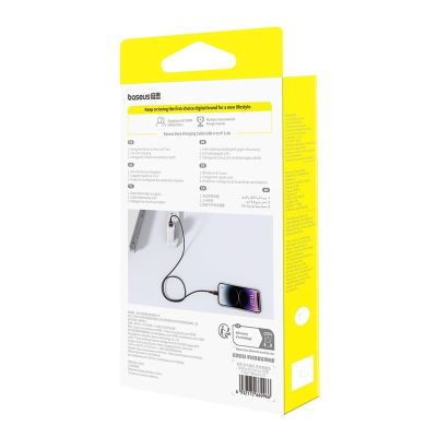 7. Kabel Baseus Dura 2.4A 1m (czerwono-czarny)