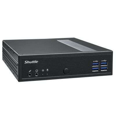 2. Shuttle DL30N komputer typu barebone Wielkość PC 1.35L Czarny N100