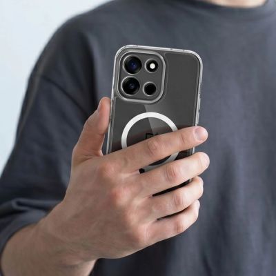 6. Etui Tech-Protect FlexAir Hybrid MagSafe na OnePlus Nord 6 - przezroczyste