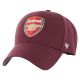 47 Brand Arsenal FC MVP Cap EPL-MVP30WBV-KMA Bordowe One size