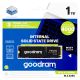 8. Dysk SSD Goodram PX600 500GB M.2 PCIe NVME gen. 4 x4 3D NAND
