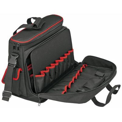 2. Knipex 00 21 10 LE walizka na narzędzia Czarny, Czerwony Poliester