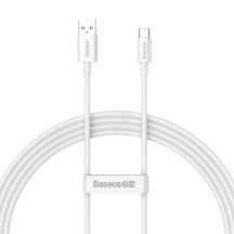 Kabel Baseus Superior Series USB-A - USB-C 100W 1,5m - biały