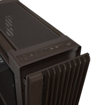 12. Obudowa Asus PROART PA602 WALNUT WOOD TG PWM RETRO