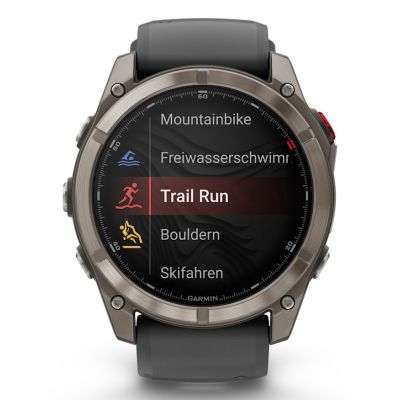 4. Zegarek sportowy Garmin Fenix 8 Pro AMOLED 51mm Sapphire Titanium