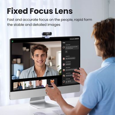 7. Kamera internetowa Ugreen CM678 USB HD - szara