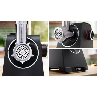 14. Maszynka do mięsa Bosch Series 4 MFWS450B (1900W ; czarny)