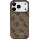3. Etui Guess 4G Classic na iPhone 17 Pro - brązowe