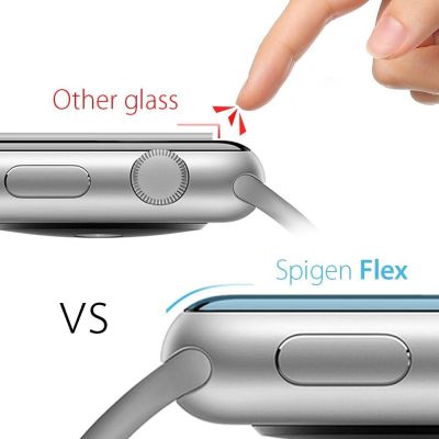 7. Folia ochronna Spigen Neo Flex na Apple Watch 4/5/6/7/8/SE (40/41mm) - 3 szt.