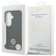 8. Etui Guess Rhinestone Round Logo MagSafe na Samsung Galaxy S26 - czarne