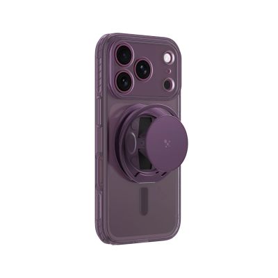 4. Etui AMAZINGTHING Titan Pro Pop Lens na iPhone 18 Pro Max z osłoną aparatu uchwytem i podstawką kompatybilne z MagSafe - fioletowe