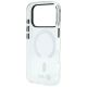 7. Etui BMW M IML Glossy Metal Logo & Trims MagSafe na iPhone 17 Pro / 18 Pro - przezroczyste