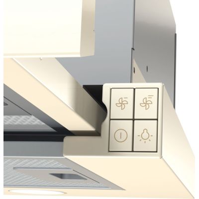 5. Okap teleskopowy GORENJE BHP62CLI beżowy kremowy