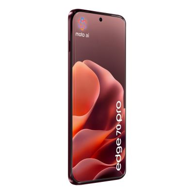 4. Motorola edge 70 pro 17,2 cm (6.78") Dual SIM Android 16.0 5G USB Type-C 12 GB 512 GB 6500 mAh Bordowy