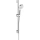 3. Hansgrohe Crometta system prysznicowy Chrom, Biały
