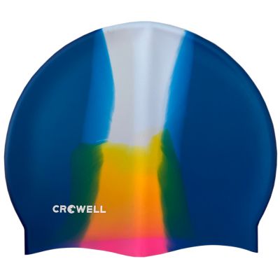 3. Czepek pływacki silikonowy Crowell Multi Flame kol.14