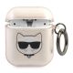 Etui Karl Lagerfeld Glitter Choupette na AirPods 1 / 2 - złote