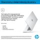 10. HP OmniBook 7 17-dc0219nw Ultra 5 226V 17.3"FHD Touch IPS 400nits Glare 16GB LPDDR5X SSD1TB Arc 130V Cam 5MP+IR 83Wh Win11 Ice Silver 2Y