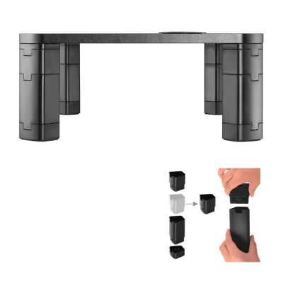 3. ERGOOFFICE PODSTAWKA STOLIK POD MONITOR Z ŁADOWARKĄ QI ER-415