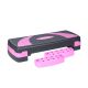 5. Step do aerobiku i ćwiczeń fitness REBEL ACTIVE RBA-3225-PU, 3 stopnie, szaro-fioletowy
