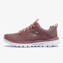 Buty sportowe damskie różowe Skechers Graceful Get Connected (12615-MVE)