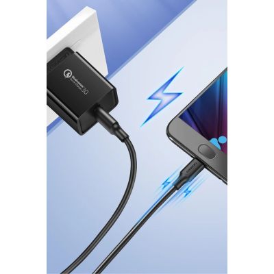 4. Kabel Ugreen US289 60138 micro USB / USB-A 2m - czarny