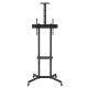 8. MACLEAN STAND / WÓZEK DO TV, PÓŁKA NA KAMERĘ, NA KÓŁKACH, 37-70", MAX. OBCIĄŻENIE 45KG/5KG PÓŁKA, MAX. VESA 600X400 MC-113 B