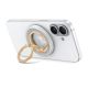 3. Uchwyt magnetyczny Tech-Protect MMR700 Lamano MagSafe na telefon - szaro-złoty
